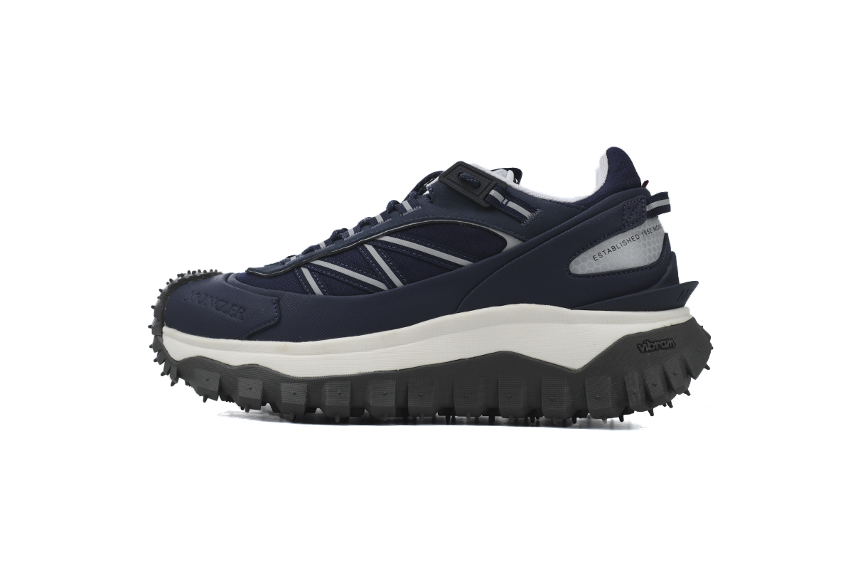 Moncler Trailgrip Panelled Sneaker Navy Blue J109A4 M00110 M424877B