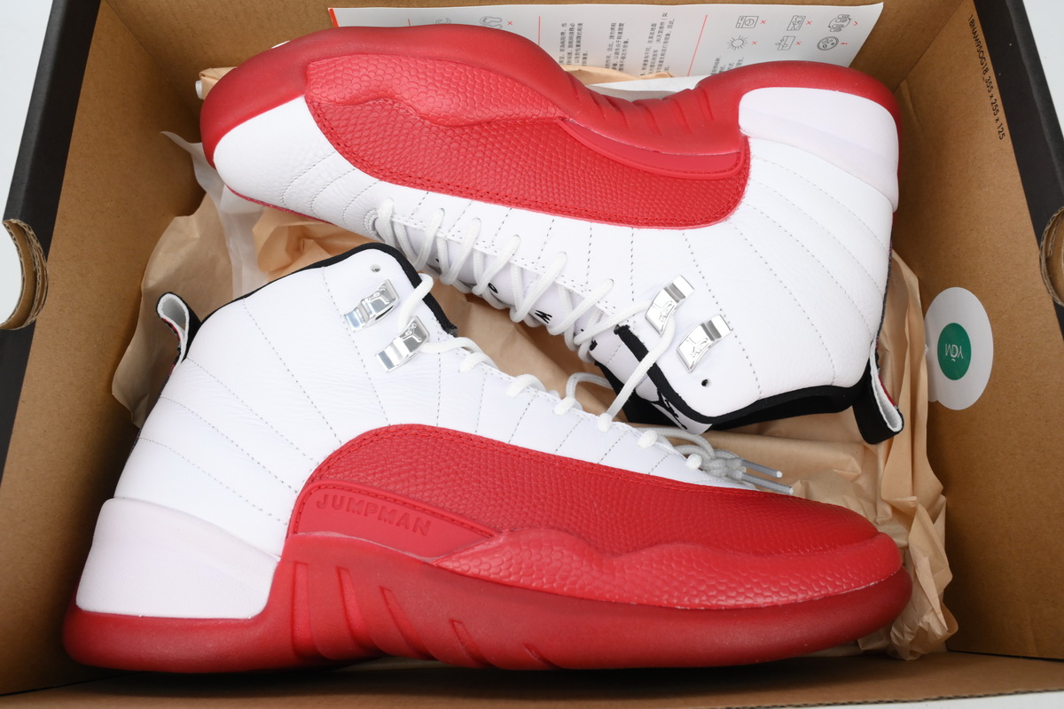 PK God Batch Air Jordan 12 Retro Cherry (2023) CT8013-116
