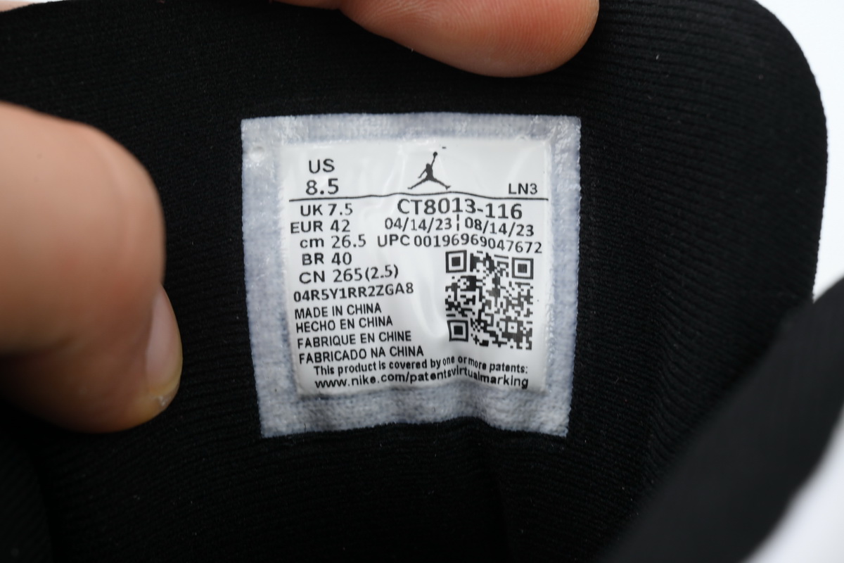 PK God Batch Air Jordan 12 Retro Cherry (2023) CT8013-116