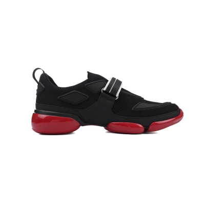 Prada Cloudbust Sneaker Black And Red 02