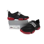 Prada Cloudbust Sneaker Black And Red