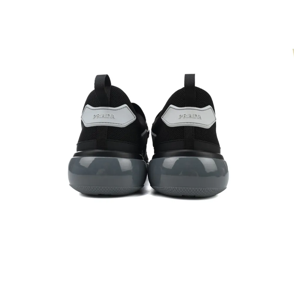 Prada Cloudbust Sneaker Black And White
