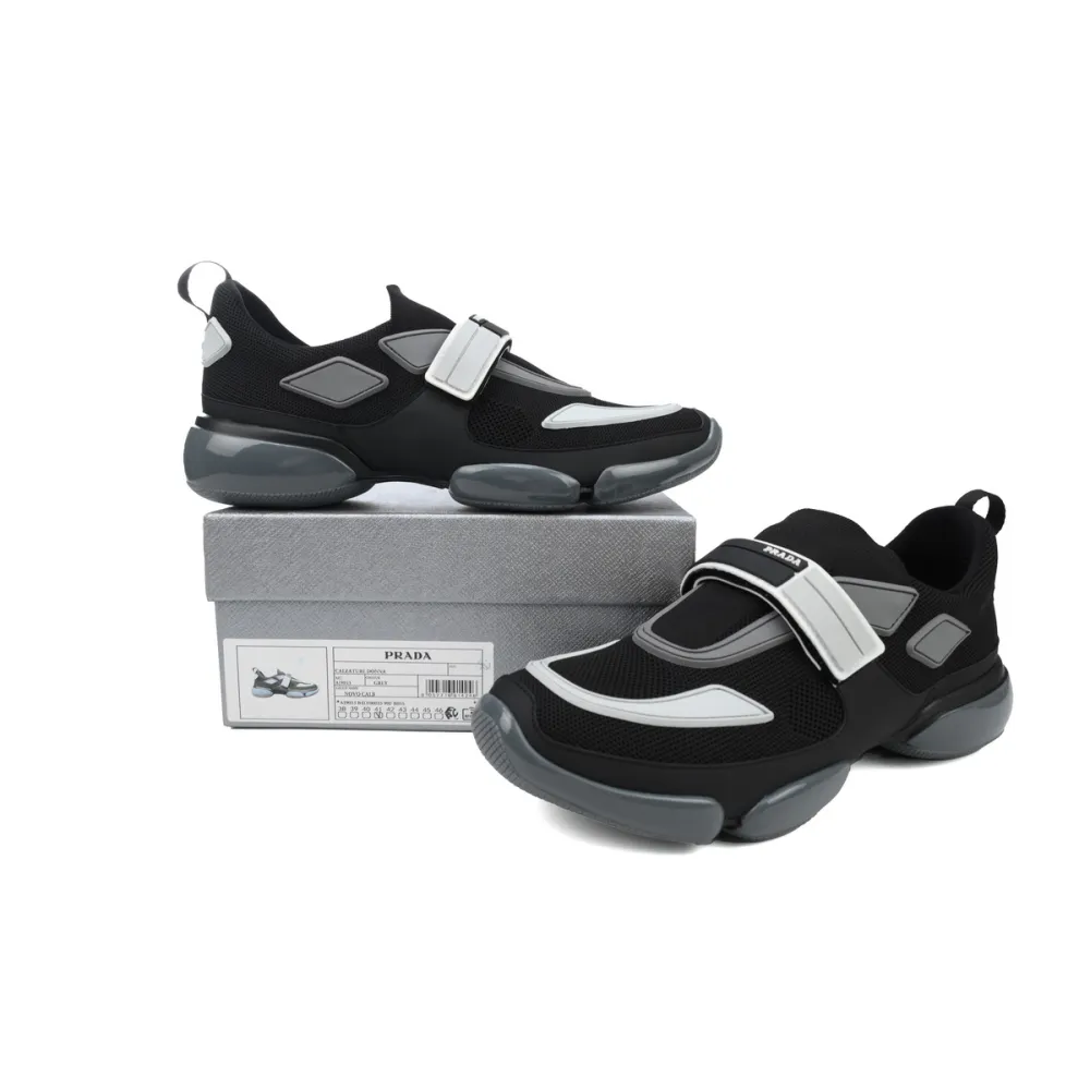 Prada Cloudbust Sneaker Black And White