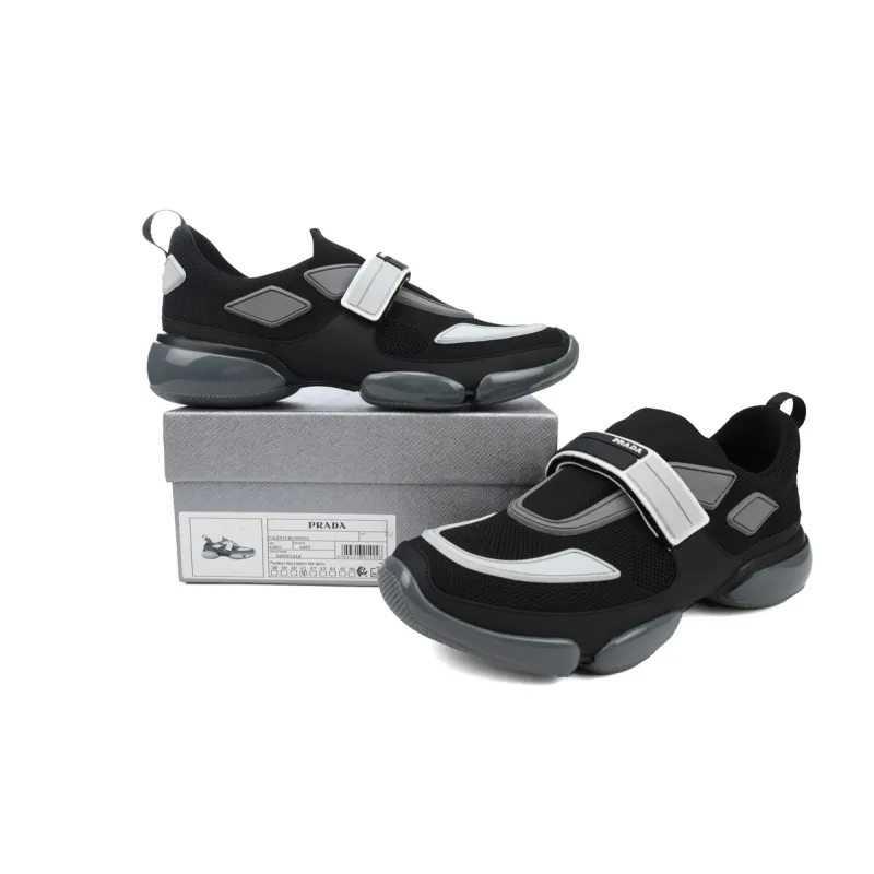 Prada Cloudbust Sneaker Black And White
