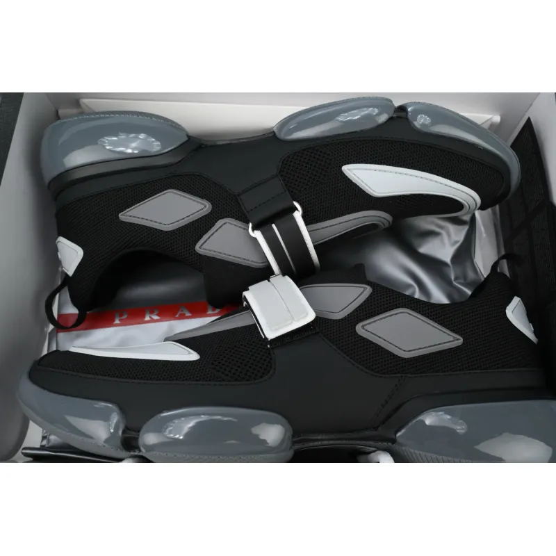 Prada Cloudbust Sneaker Black And White
