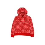 Supreme x Louis Vuitton Box Logo Hoodie Sweatshirt Red YZ0929
