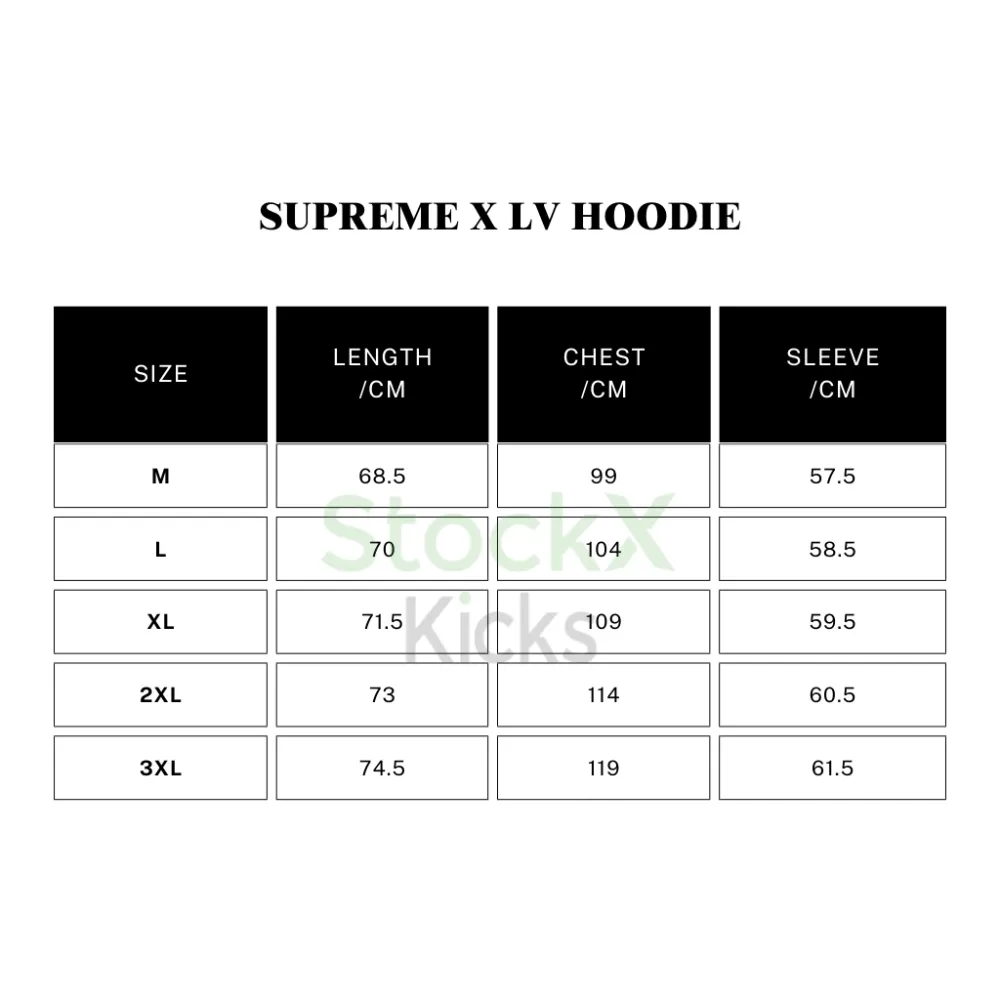 Supreme x Louis Vuitton Box Logo Hoodie Sweatshirt Red YZ0929