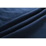 Balenciaga Tape Type Ripped Pocket Hoodie Oversized Black/Blue/Black Blue YZ 0400018953488
