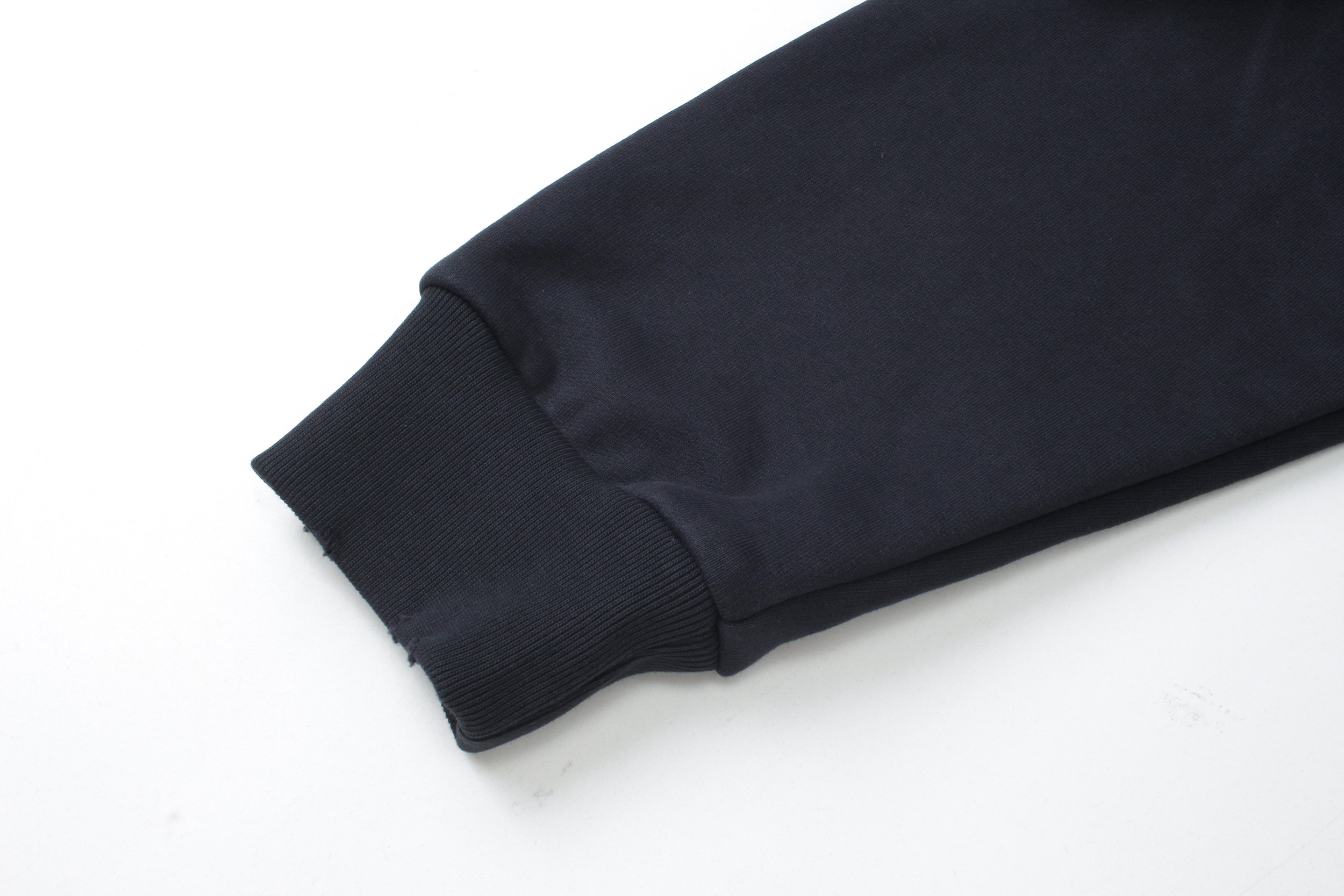 Balenciaga Tape Type Ripped Pocket Hoodie Oversized Black/Blue/Black Blue YZ 0400018953488