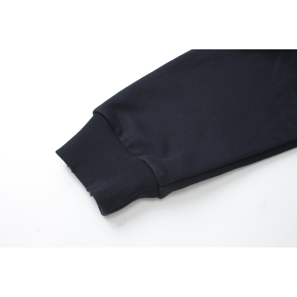 Balenciaga Tape Type Ripped Pocket Hoodie Oversized Black/Blue/Black Blue YZ 0400018953488