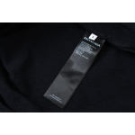 Balenciaga Tape Type Ripped Pocket Hoodie Oversized Black/Blue/Black Blue YZ 0400018953488