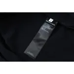 Balenciaga Tape Type Ripped Pocket Hoodie Oversized Black/Blue/Black Blue YZ 0400018953488