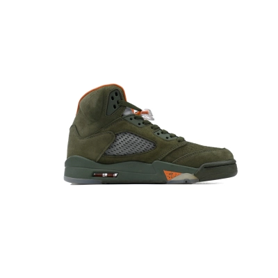 PK God Batch Air Jordan 5 Retro Olive DD0587-308 02