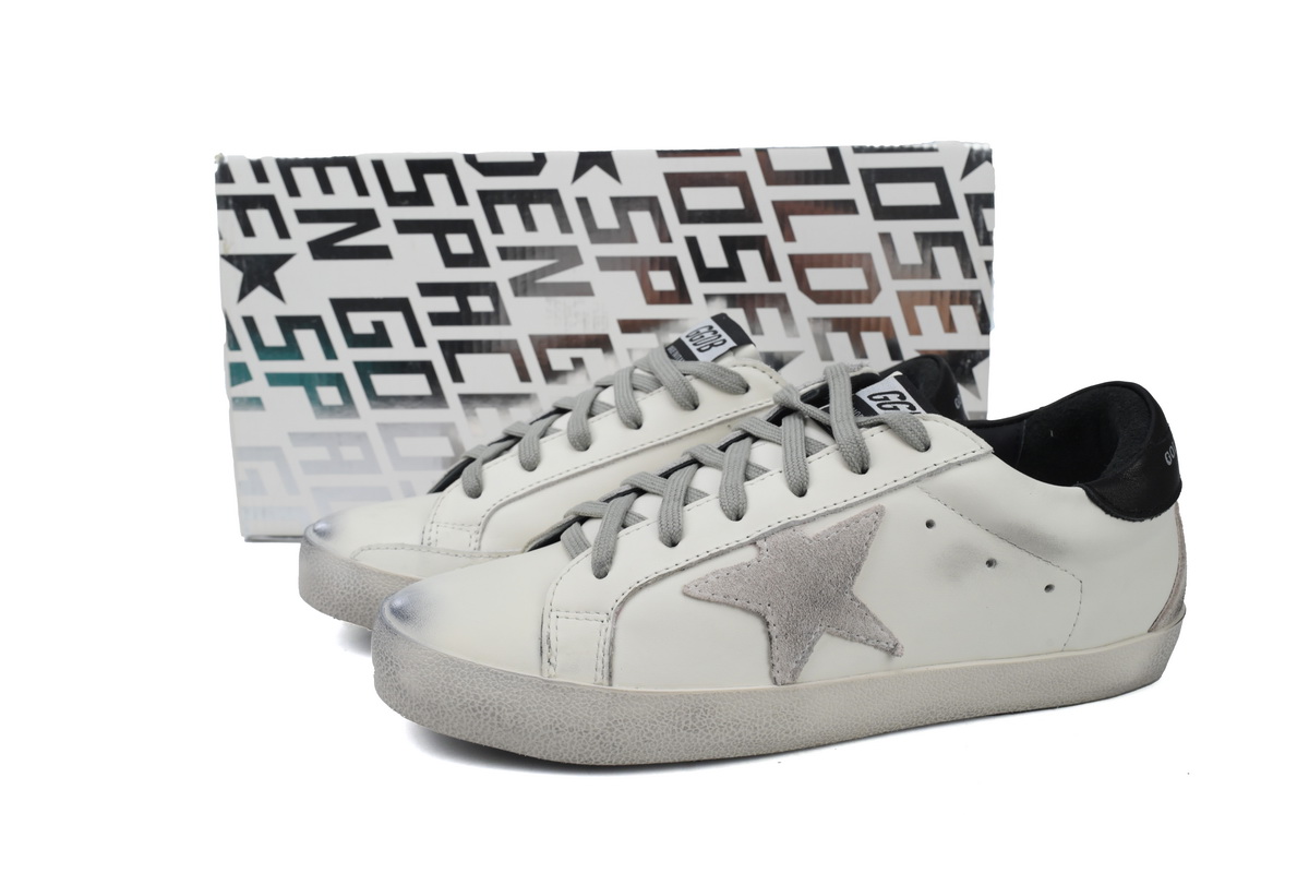 Golden Goose Super Star Black Heel 2