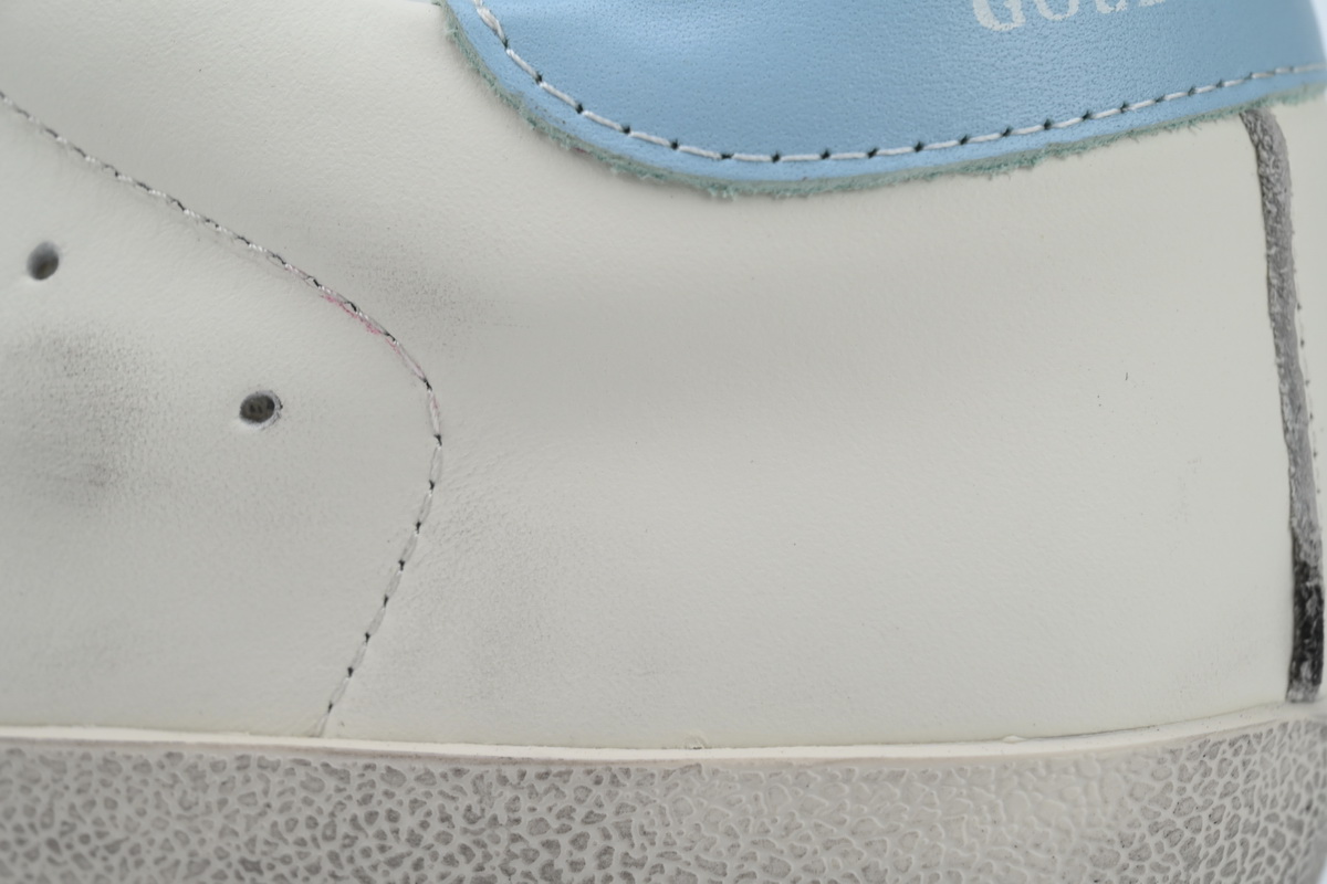 Golden Goose Super Star 'Blue Heel'