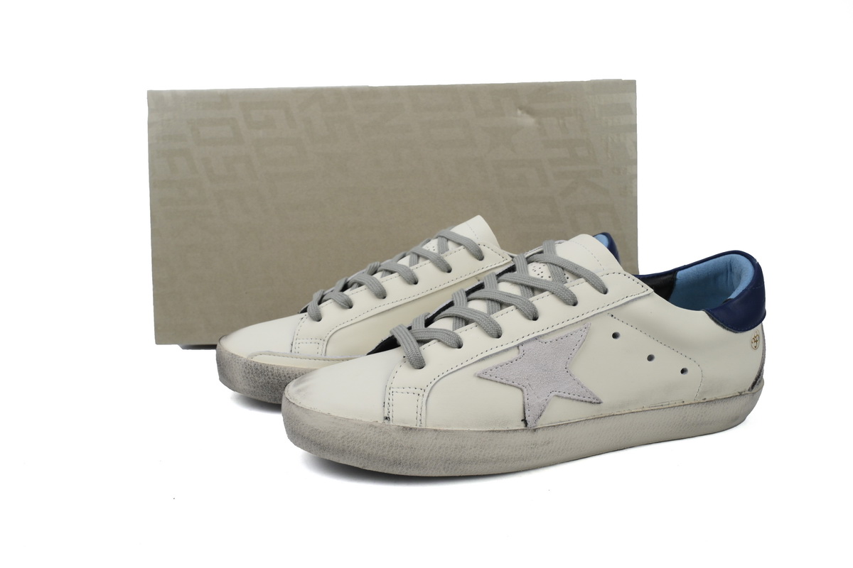 Golden Goose Super Star 'Dark Blue Heel'