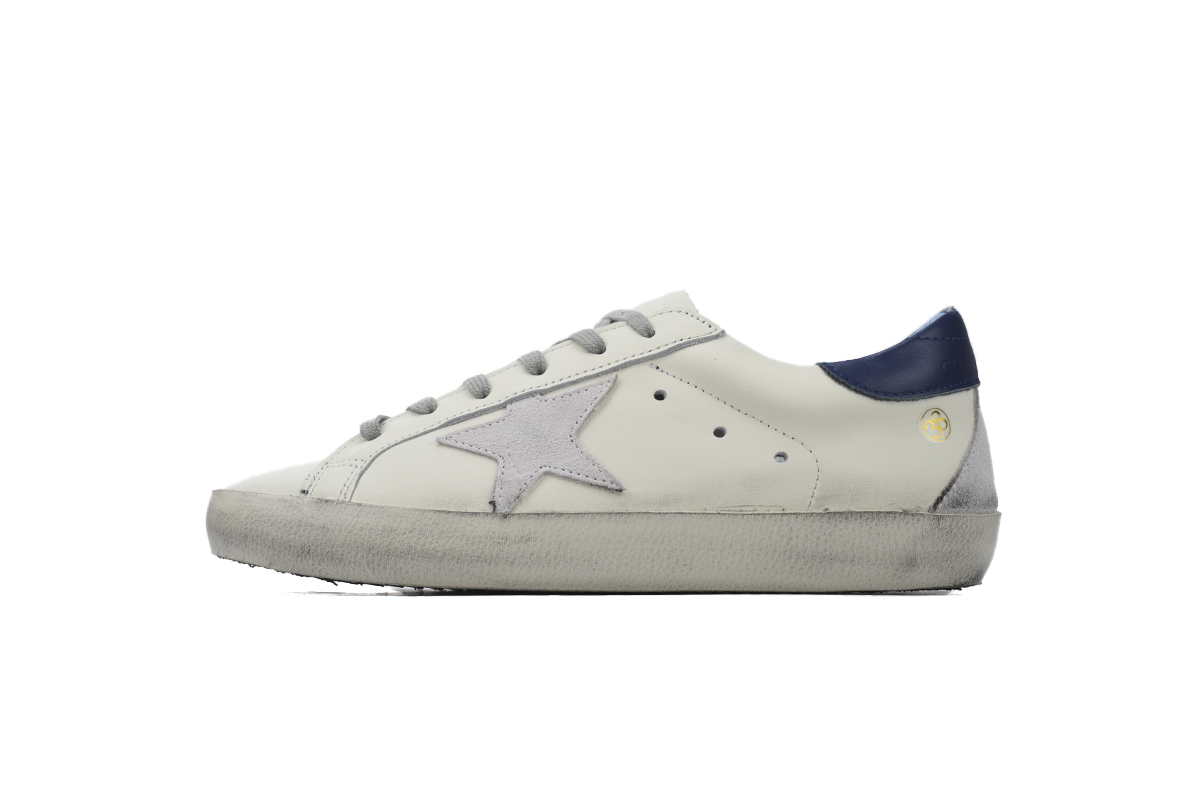 Golden Goose Super Star 'Dark Blue Heel'