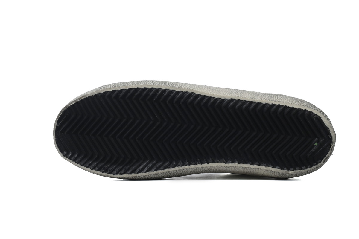 Golden Goose Super Star 'Silver Heel Silver Star'