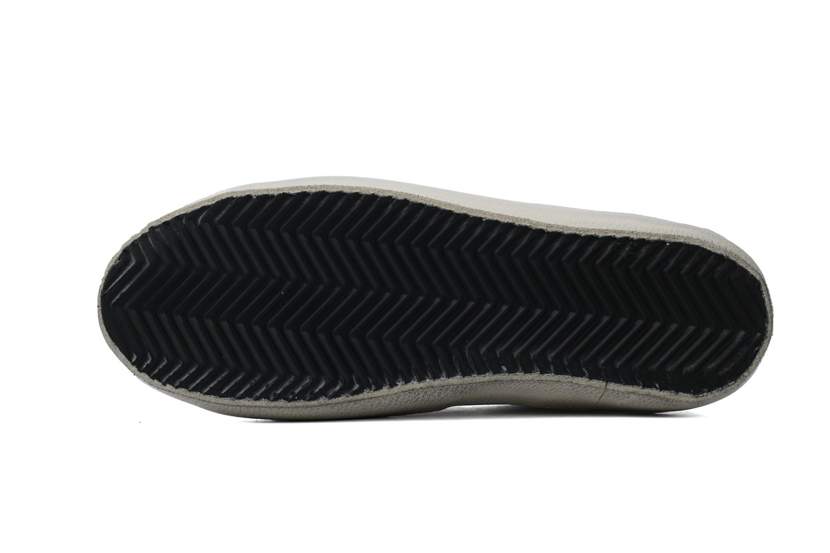 Golden Goose Super Star 'Sparkling Silver Heel'