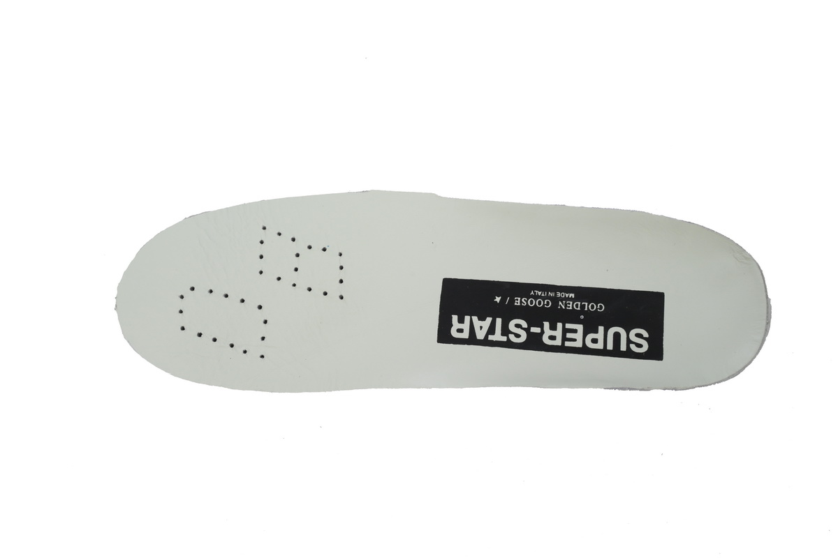 Golden Goose Super Star 'Sparkling Silver Heel'