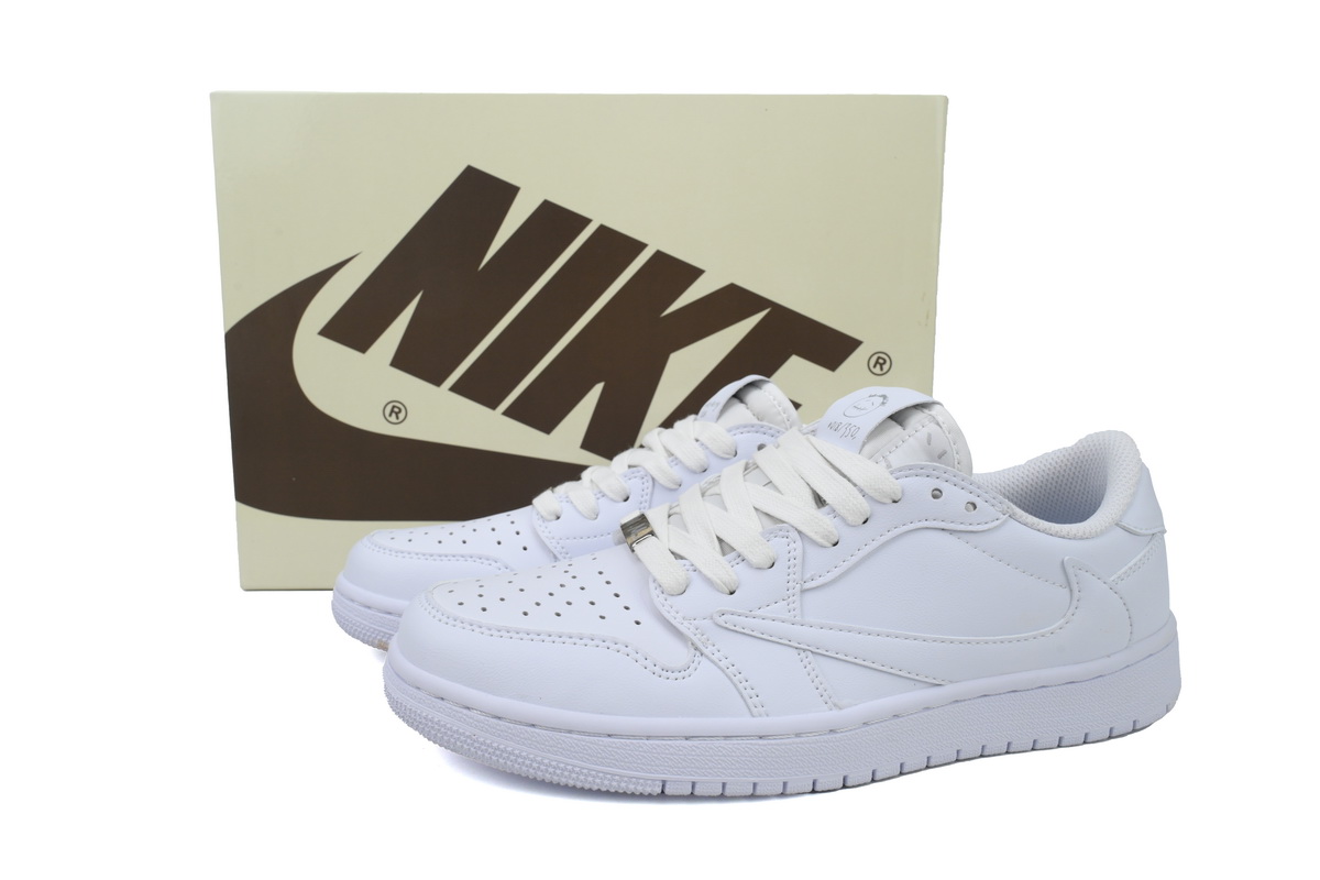 LJR Batch Air Jordan 1 Retro Low OG SP Travis Scott Michael Rubin White Party TD1228-111