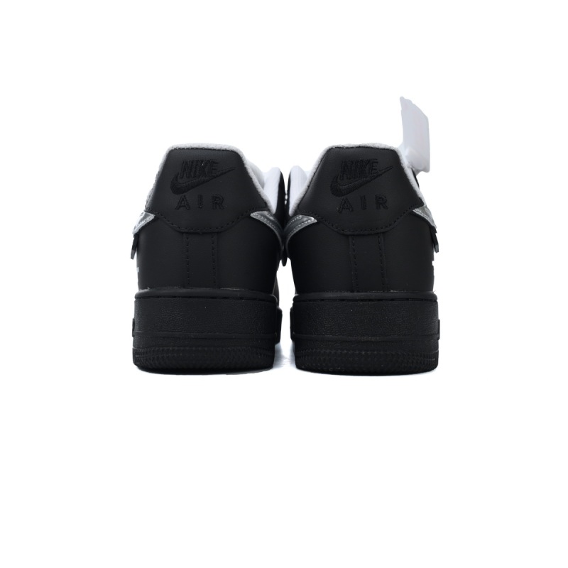 LJR Batch Nike Air Force 1 Low Black Silver FQ4296-101
