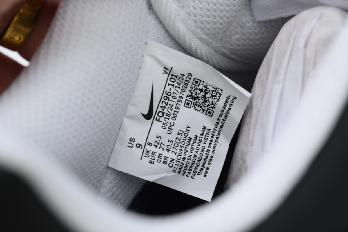 LJR Batch Nike Air Force 1 Low Black Silver FQ4296-101