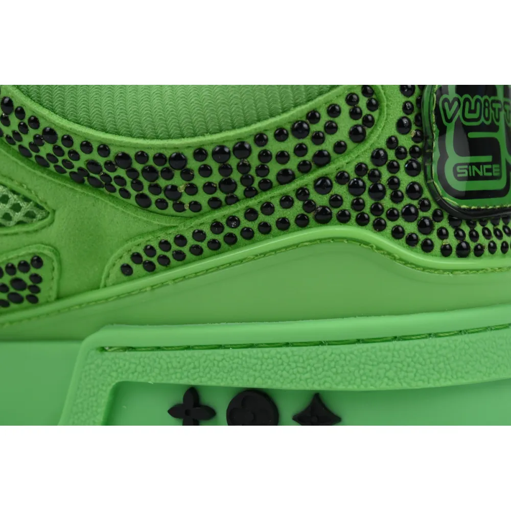 Louis Vuitton Skate Sneaker SK8 Green Diamond