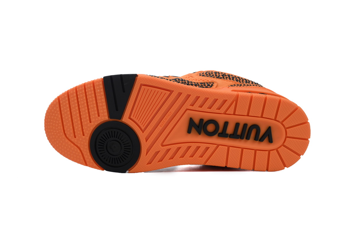 Louis Vuitton Skate Sneaker SK8 Orange Diamond