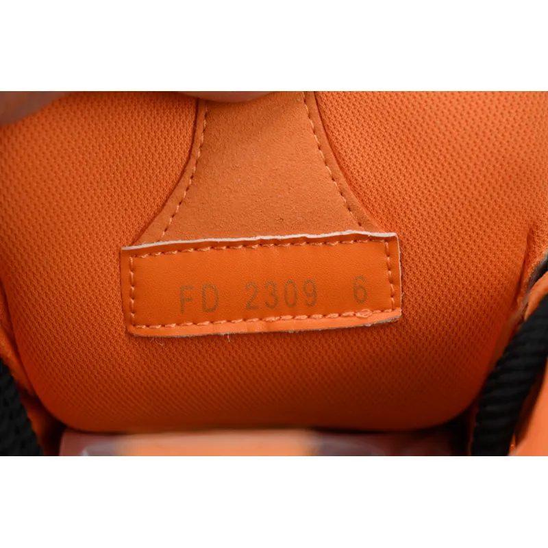 Louis Vuitton Skate Sneaker SK8 Orange Diamond