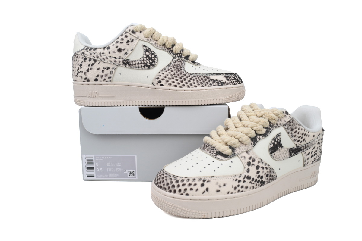 LJR Batch Nike Air Force 1 '07 Low Snake Pattern CW2288-111