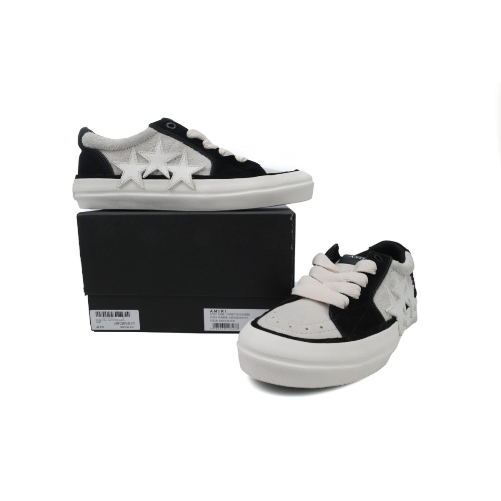 Amiri Sunset Skate Low Black Grey