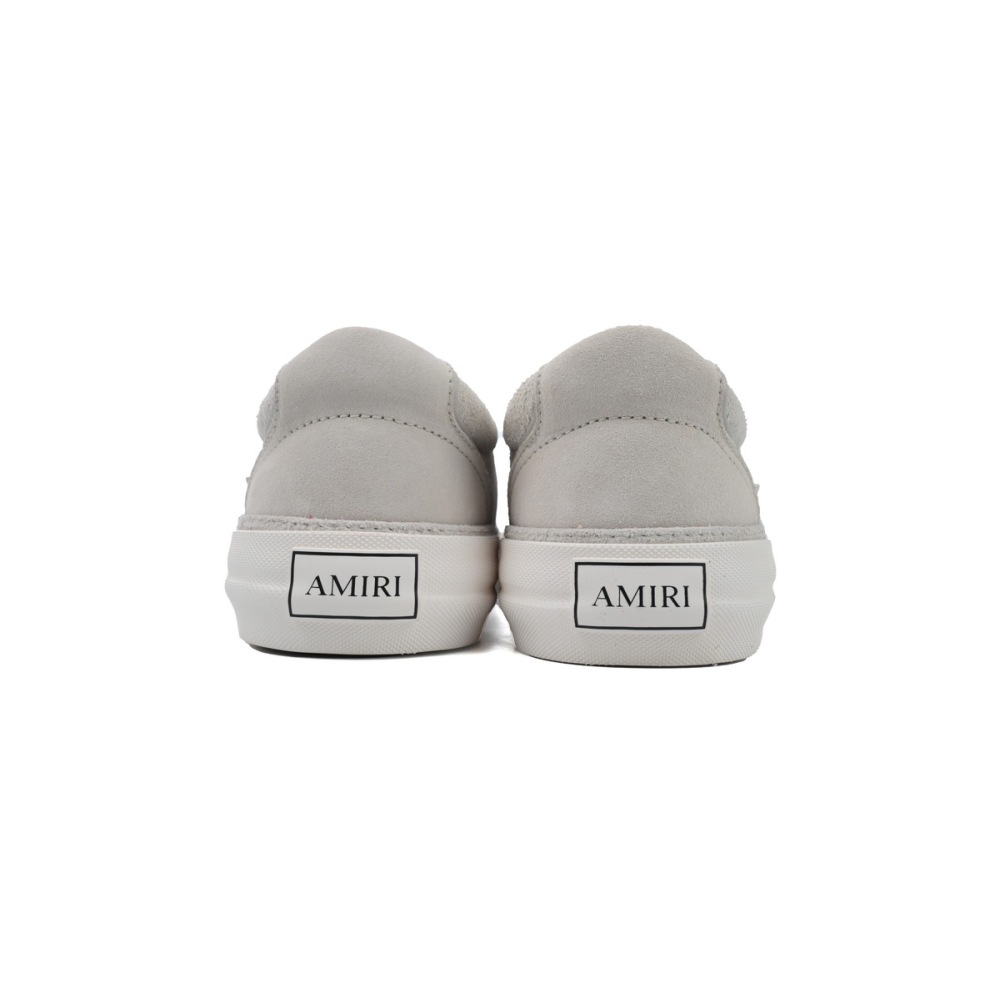 Amiri Sunset Skate Low White Grey