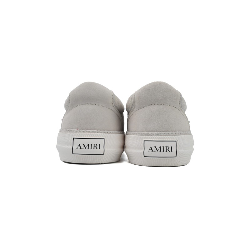 Amiri Sunset Skate Low White Grey