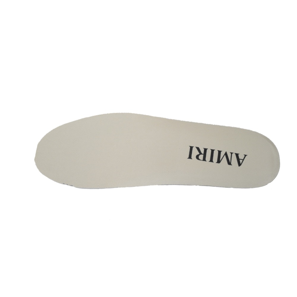 Amiri Sunset Skate Low White Grey