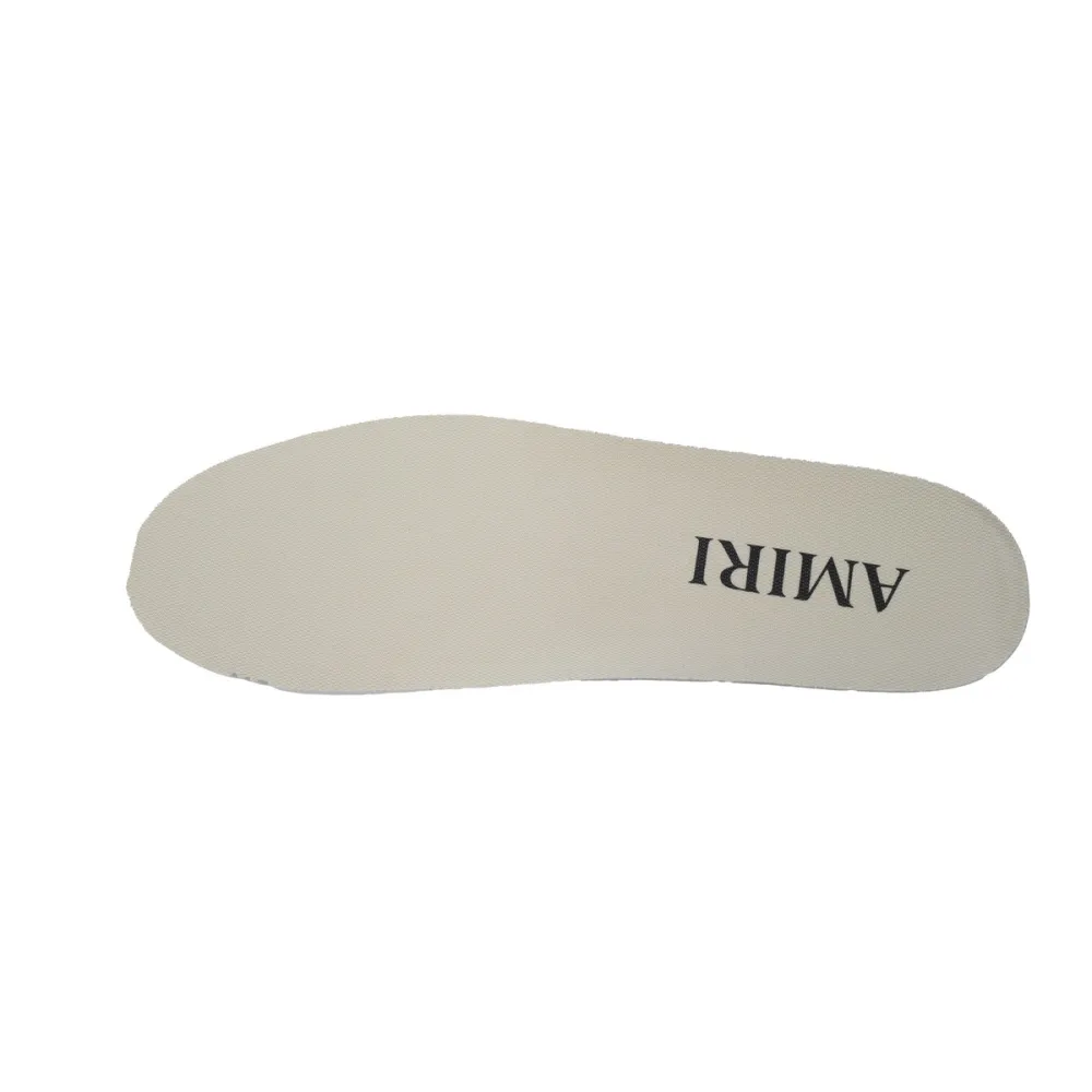 Amiri Sunset Skate Low White Grey
