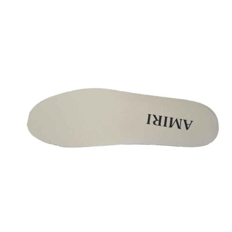 Amiri Sunset Skate Low White Grey