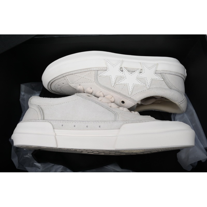 Amiri Sunset Skate Low White Grey