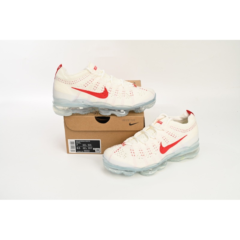 LJR Batch Nike AIR VAPORMAX 2023 FK White Red DV6840-102