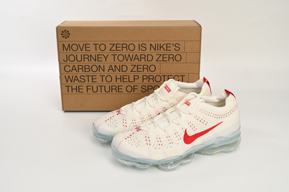 LJR Batch Nike AIR VAPORMAX 2023 FK White Red DV6840-102