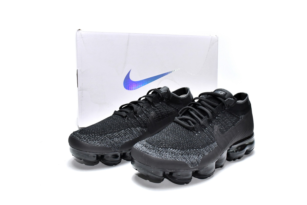 Best Fake LJR Batch Nike Air VaporMax Triple Black 849558 007 of Reps Sneaker Stockx Kicks