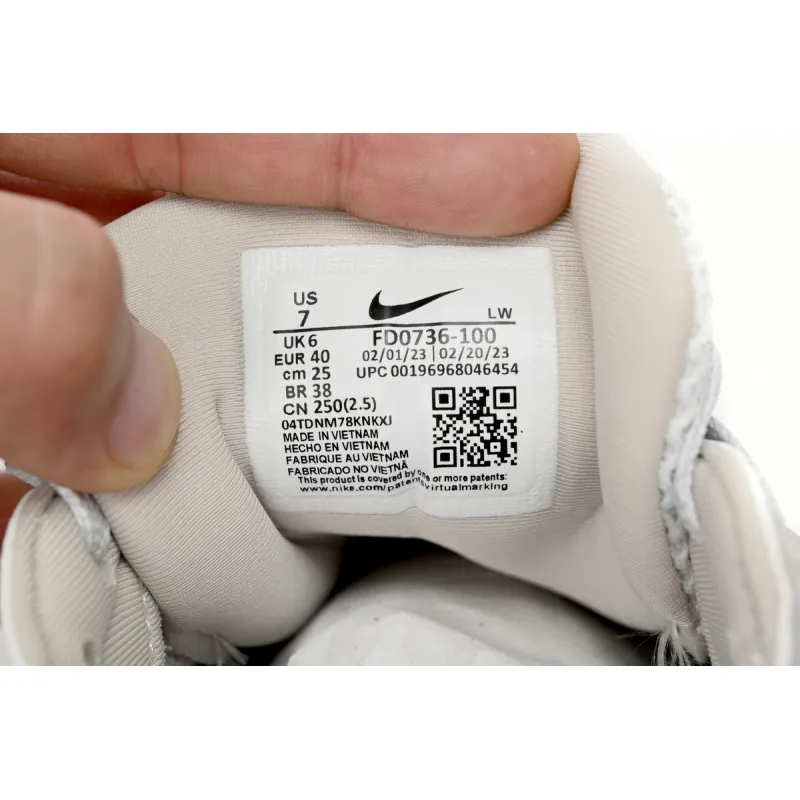 LJR Batch Nike V2K Runtekk 3XL Silver FD0736-100
