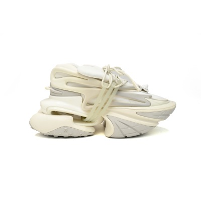 PK God Batch BALMAIN Multikolor Buty sportowe All White YM1VJ309 02