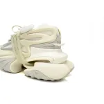 PK God Batch BALMAIN Multikolor Buty sportowe All White YM1VJ309