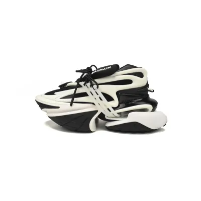 PK God Batch BALMAIN Multikolor Buty sportowe Black And White YM1VJ309 01