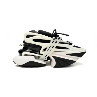 PK God Batch BALMAIN Multikolor Buty sportowe Black And White YM1VJ309 02