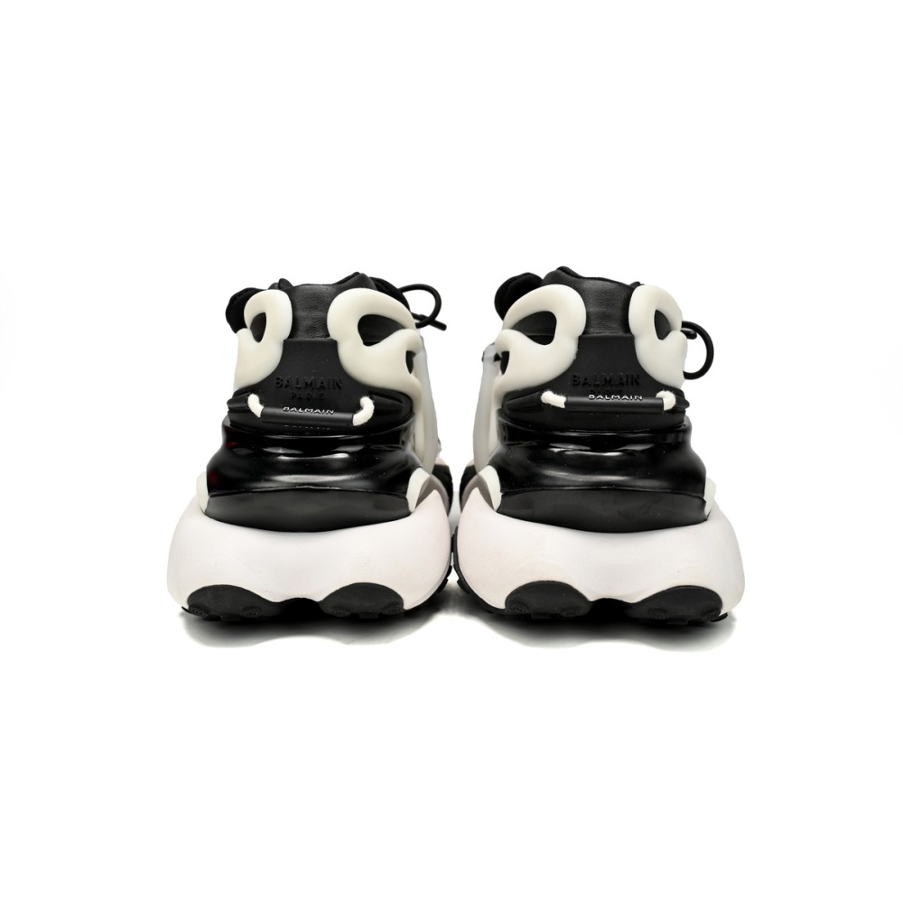 PK God Batch BALMAIN Multikolor Buty sportowe Black And White YM1VJ309