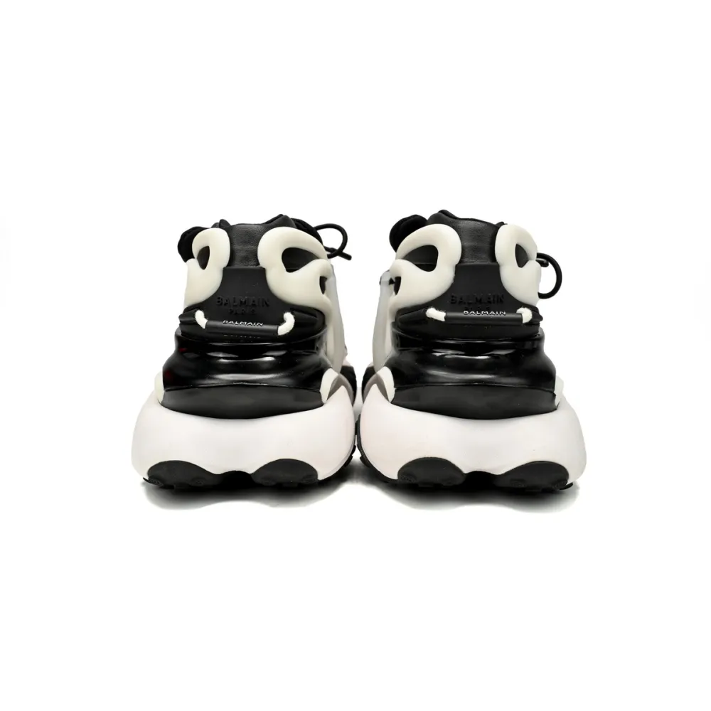 PK God Batch BALMAIN Multikolor Buty sportowe Black And White YM1VJ309