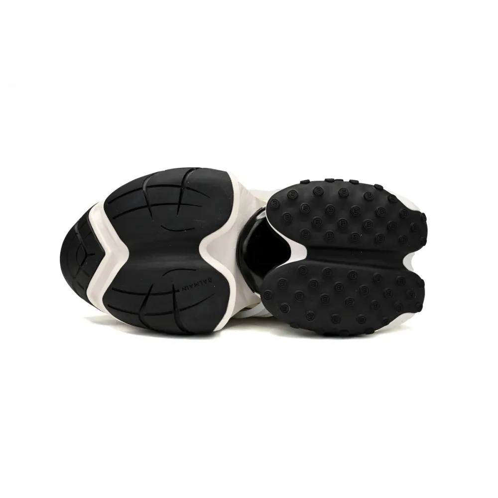 PK God Batch BALMAIN Multikolor Buty sportowe Black And White YM1VJ309