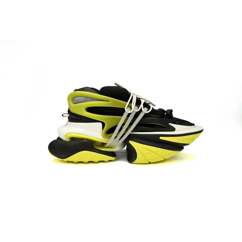 PK God Batch BALMAIN Multikolor Buty sportowe Black And Yellow YM1VJ309